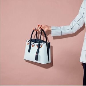 Kate Spade Margaux Jeweled Medium Satchel